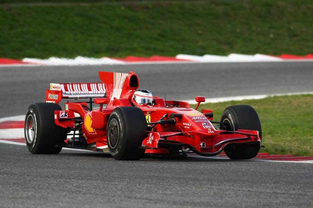 Test Ferrari F2008 Italian F3 Drivers Vallelunga